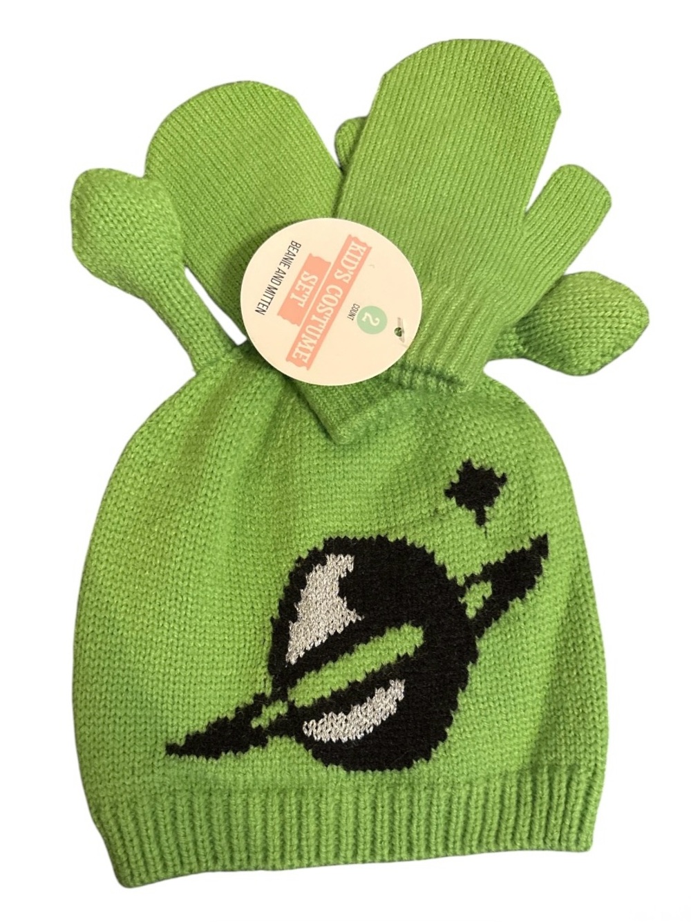 Kids Knit Hat with Mittens Sets